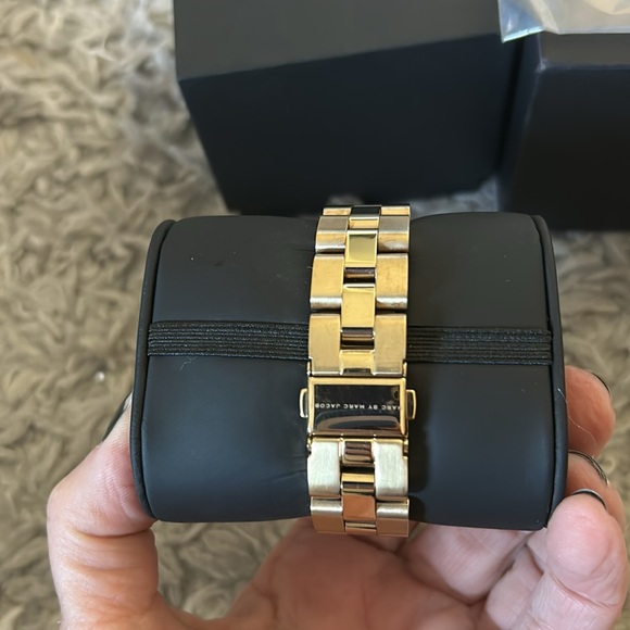 Marc by Marc Jacobs gold tone chronograph watch. - Picture 3 of 5